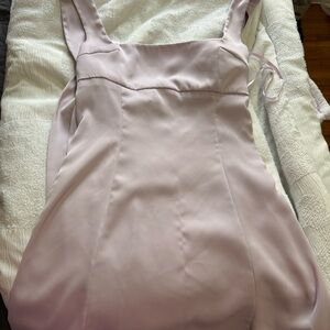 Urban Outfitters Light Purple Strapless Dress